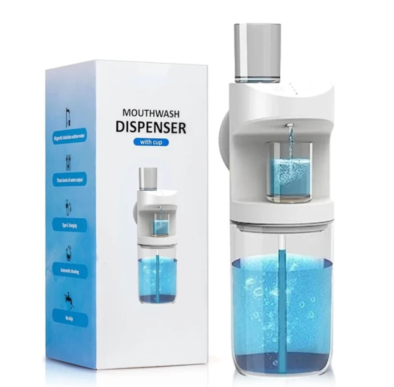 550ML Automatic Mouthwash Dispenser