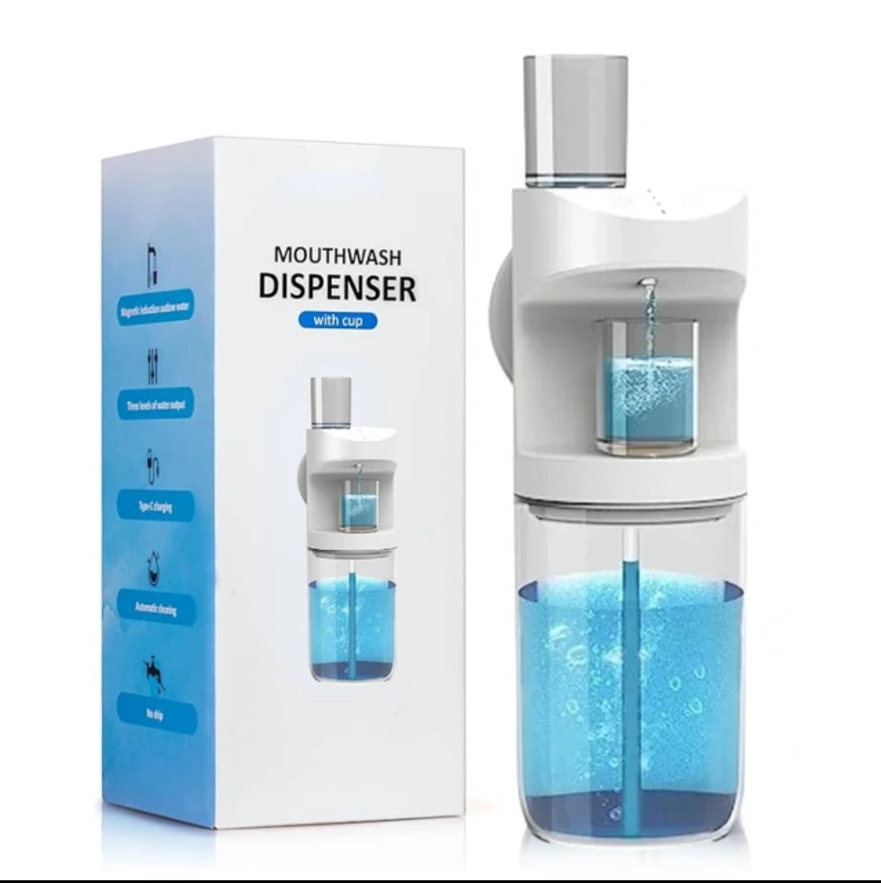 550ML Automatic Mouthwash Dispenser