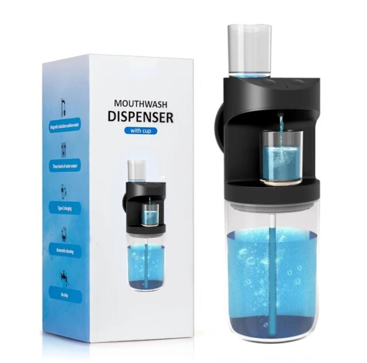 550ML Automatic Mouthwash Dispenser