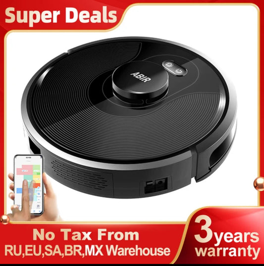 Robot cleaner vacuum and mop