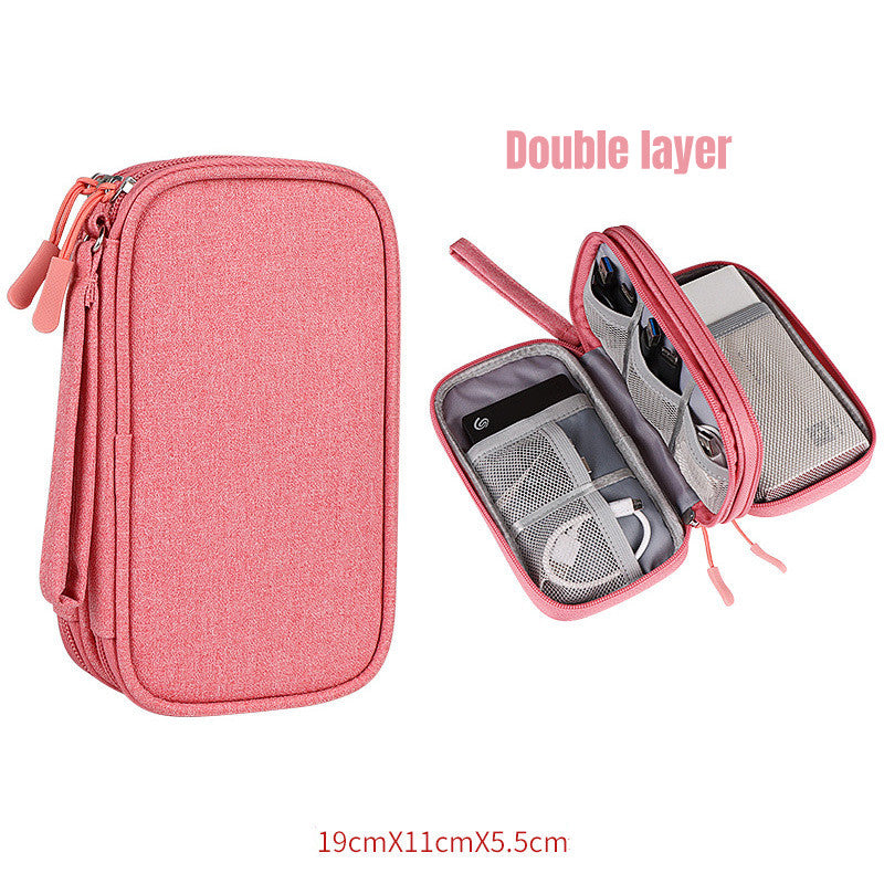 Travel Organizer Bag Cable Storage Organizers Pouch Carry Case