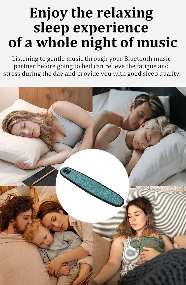 Bluetooth Speaker Wireless Stereo Soundbar Portable Under Pillow