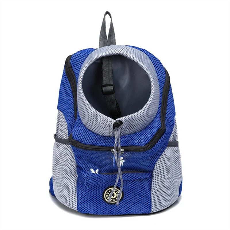 Dog Double Shoulder Portable Travel Backpack