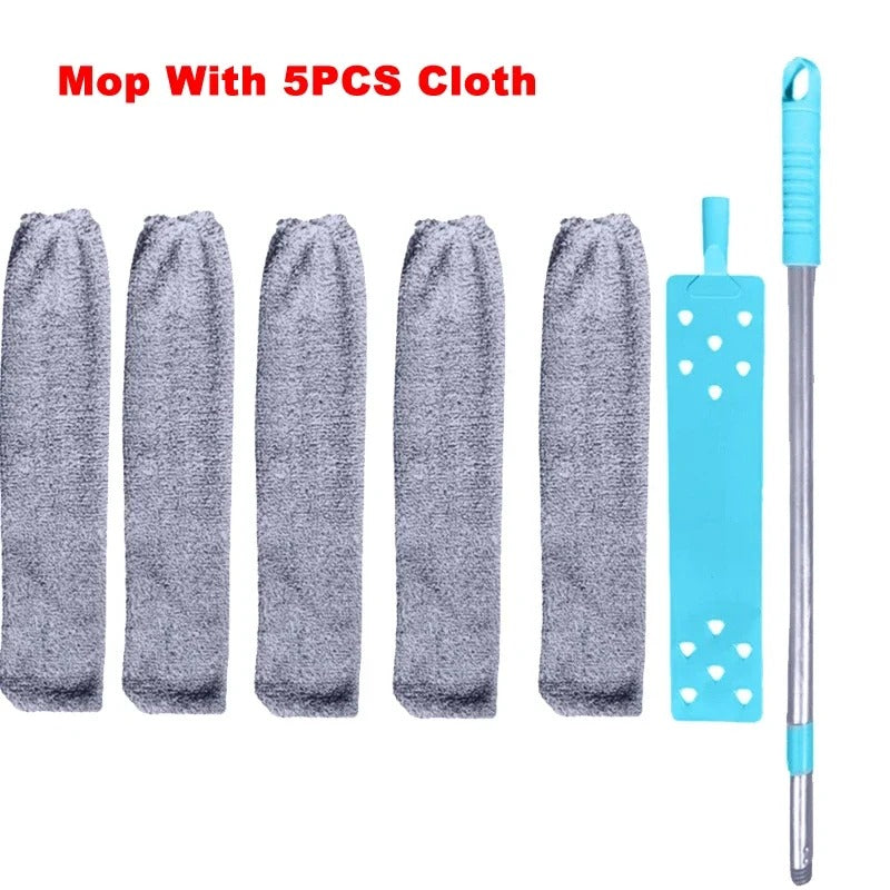 Household Adjustable Microfiber Long Handle