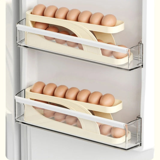 Automatic egg Scrolling rack dispenser