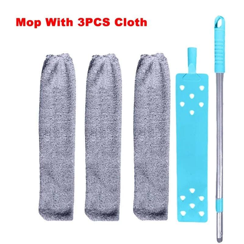 Household Adjustable Microfiber Long Handle